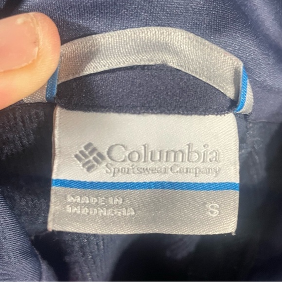 Columbia Women's Optic Got It III Half Zip Fleece Jacket Blue Heather Size S - Picture 6 of 10